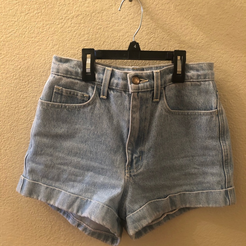 American Apparel High Waisted Shorts